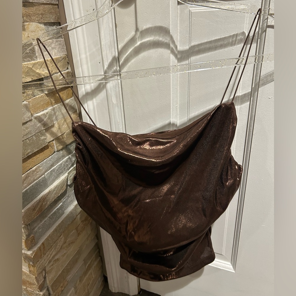 H&M Chocolate Brown Skirt